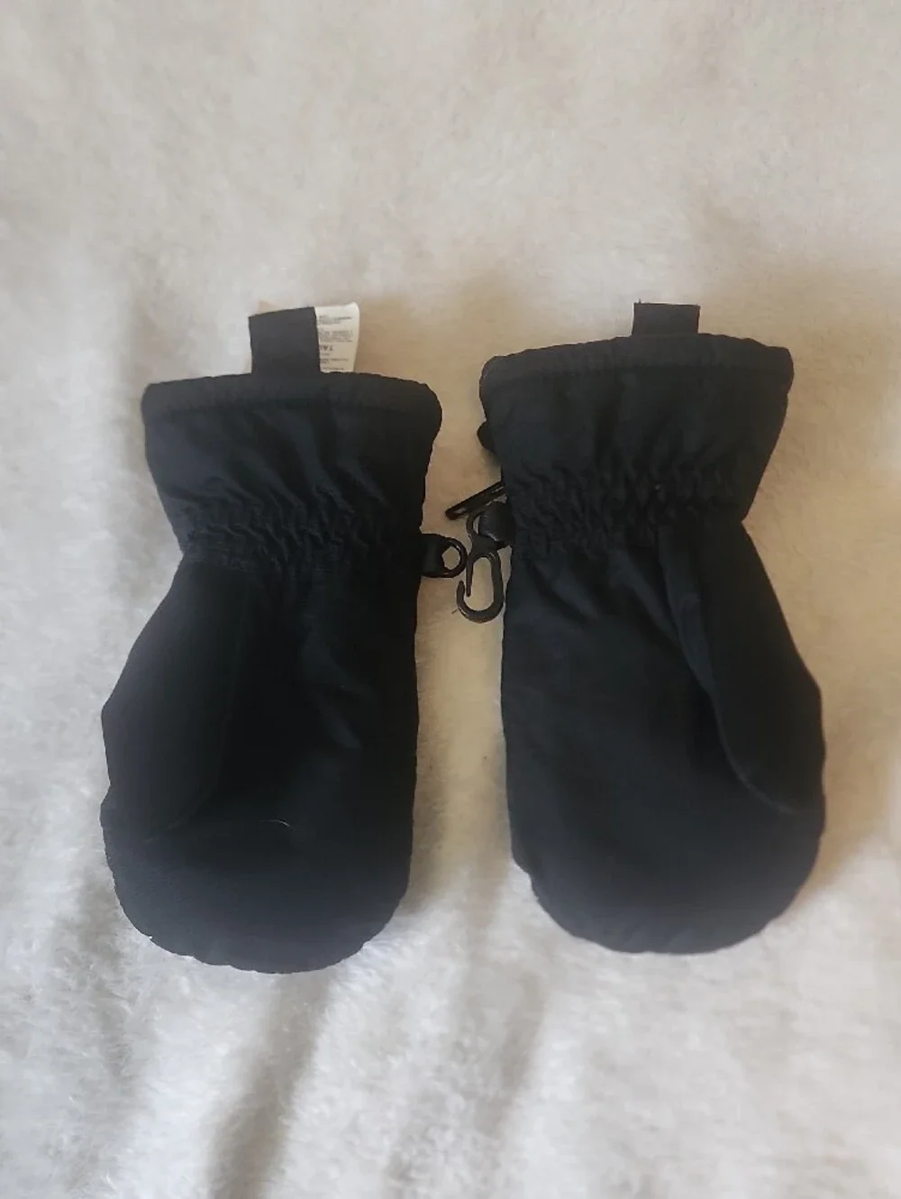 Columbia Black Toddler Snow Mittens